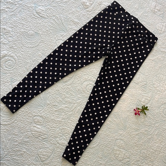 Time and Truw | Women’s Black Polka Dot Pajama Pants Size Medium - Picture 2 of 4